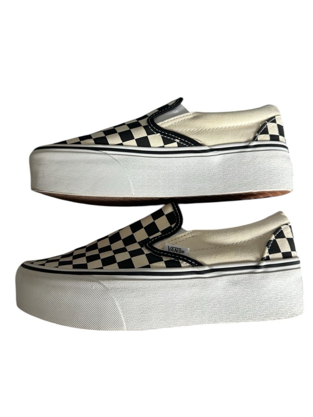 Vans Checkerboard Slip-On Skate Shoes - Picture 3 of 9